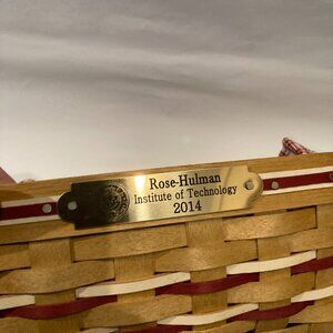 Rose-Hulman Institute of Technology Longaberger Basket (2014)